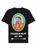 Off-White Barber 2 Slim Tee Black/White