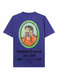 Off-White Barber 2 Slim Tee Deep Blue