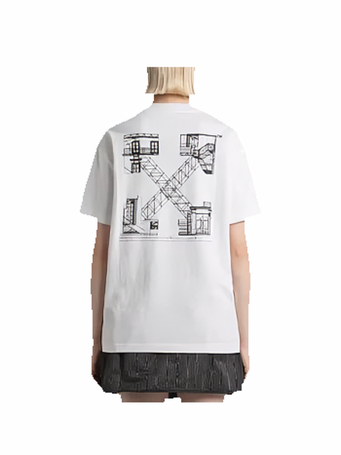 Off-White Palace Arrow Reg Tee White/Black