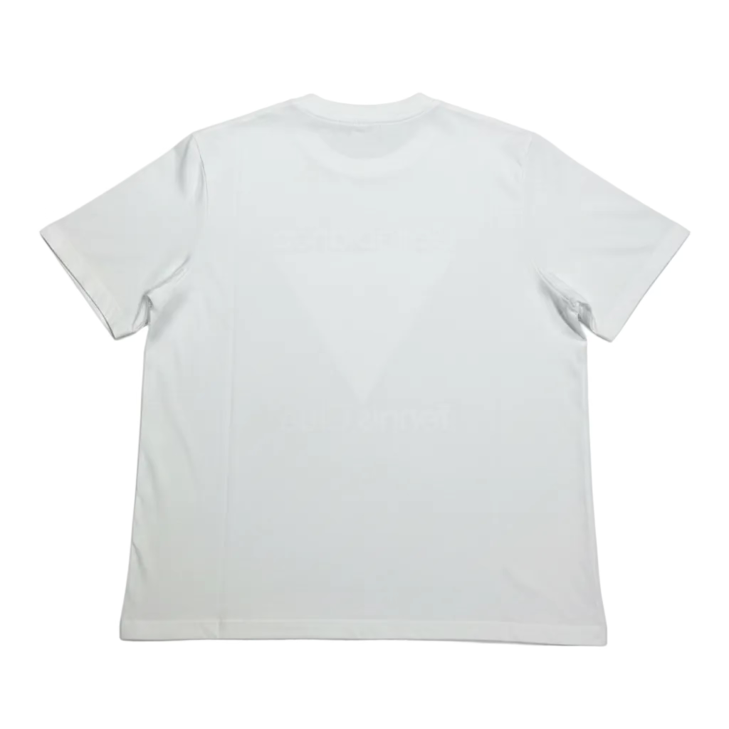 Casablanca Tennis Club Icon Screen-Printed T-Shirt White