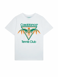 Casablanca Playfull Eagle Printed Jersey White