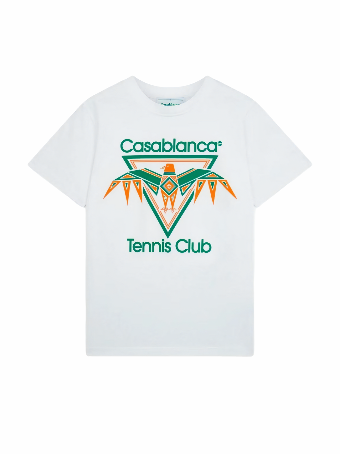Casablanca Playfull Eagle Printed Jersey White