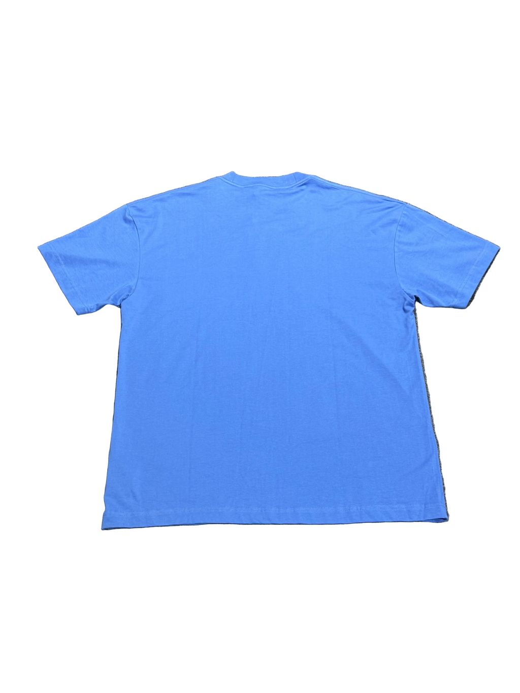 Palm Angels Teddy Bear Print Cotton Blue