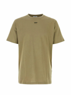 Off-White Stitch With Logo Beige