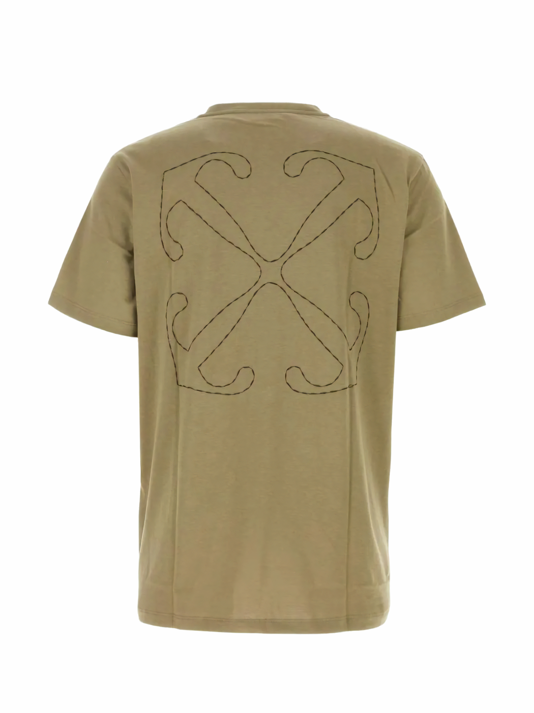 Off-White Stitch With Logo Beige