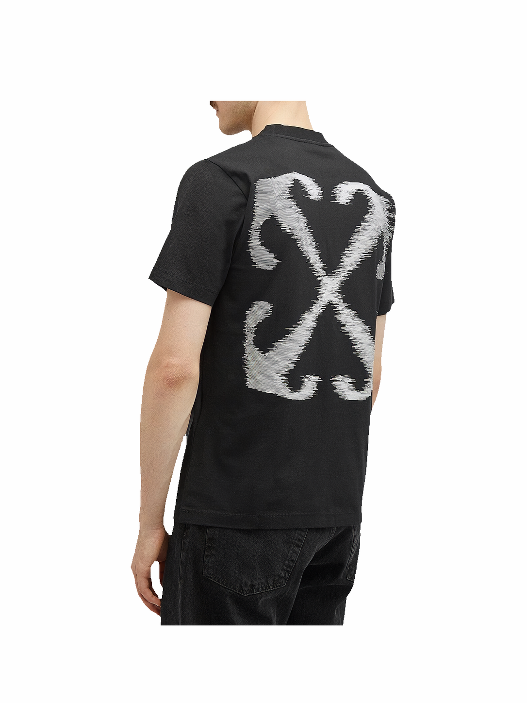 Off-White Windy Arrow Slim Tee Black