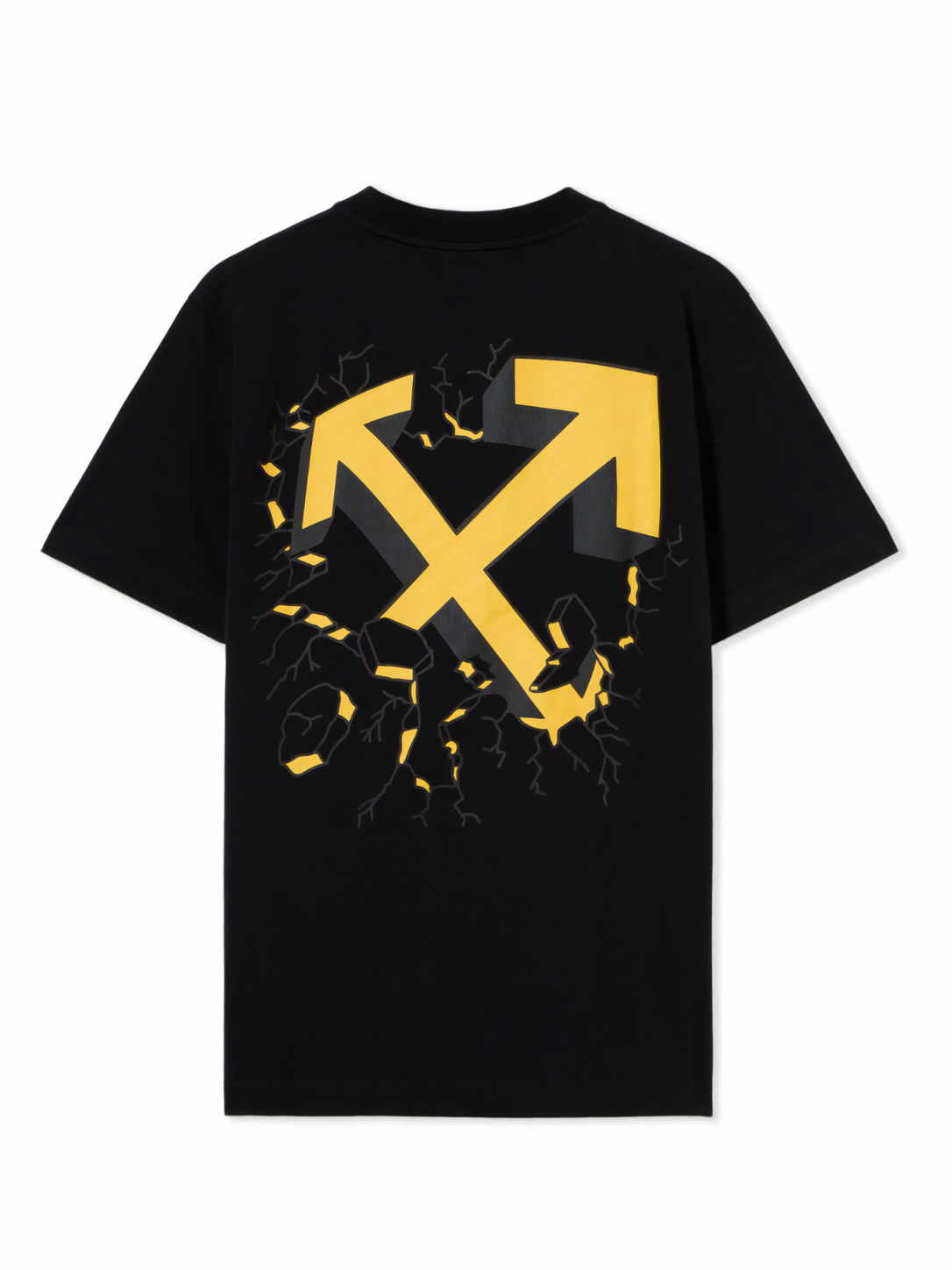 Off-White Cartoon Arrow Slim S/S Tee Black