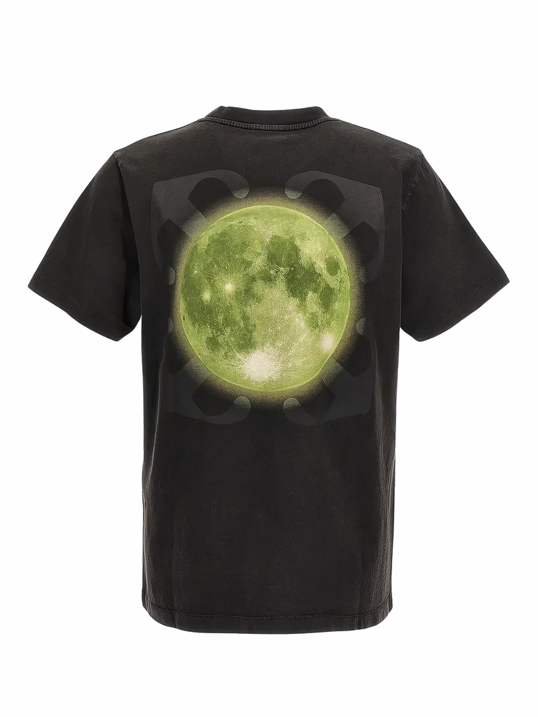 Off-White Super Moon Arrow Slim Short-Sleeve Tee Black