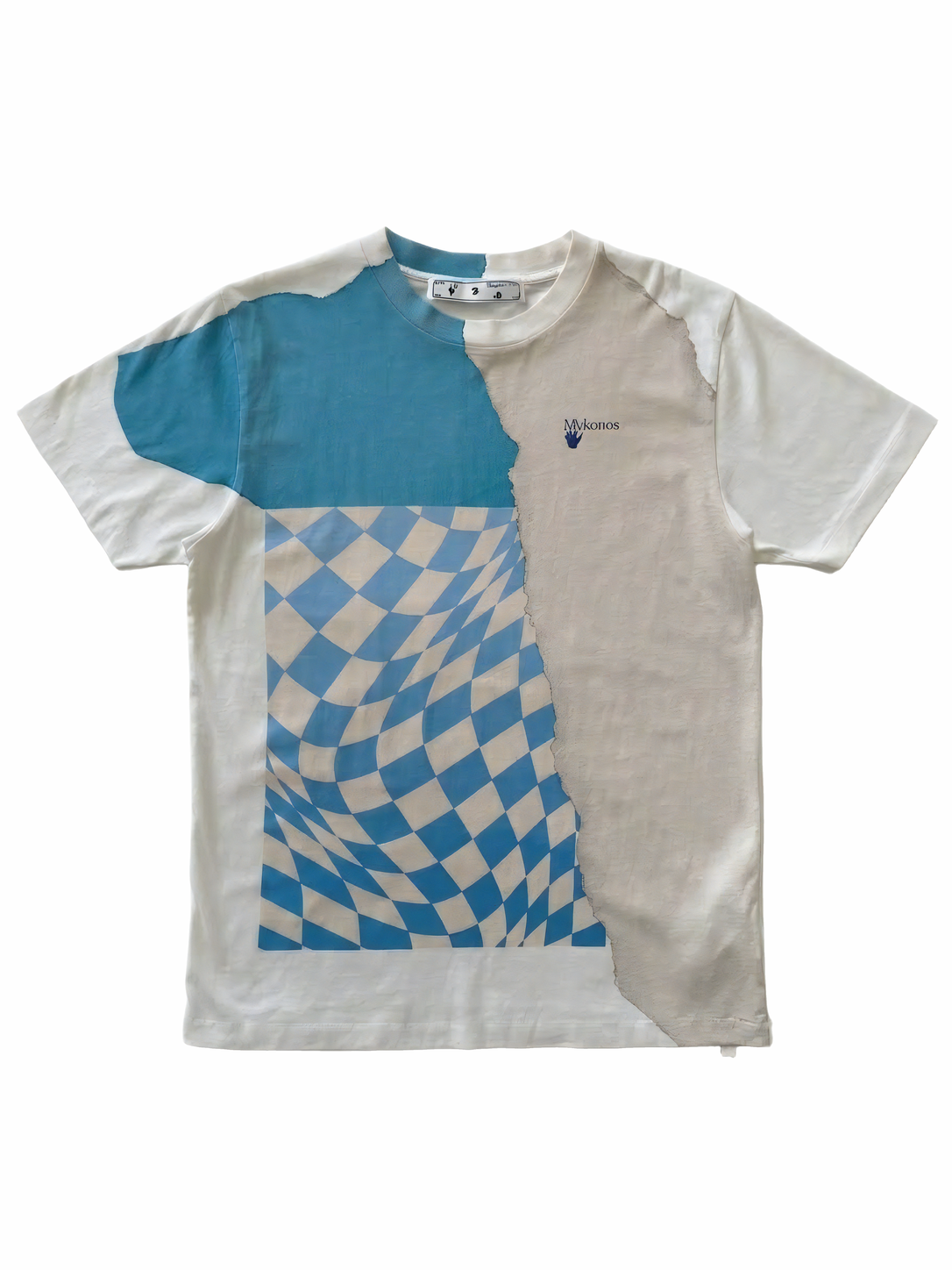 Off-White Mykonos Exclusive Arrow Tee White/Blue