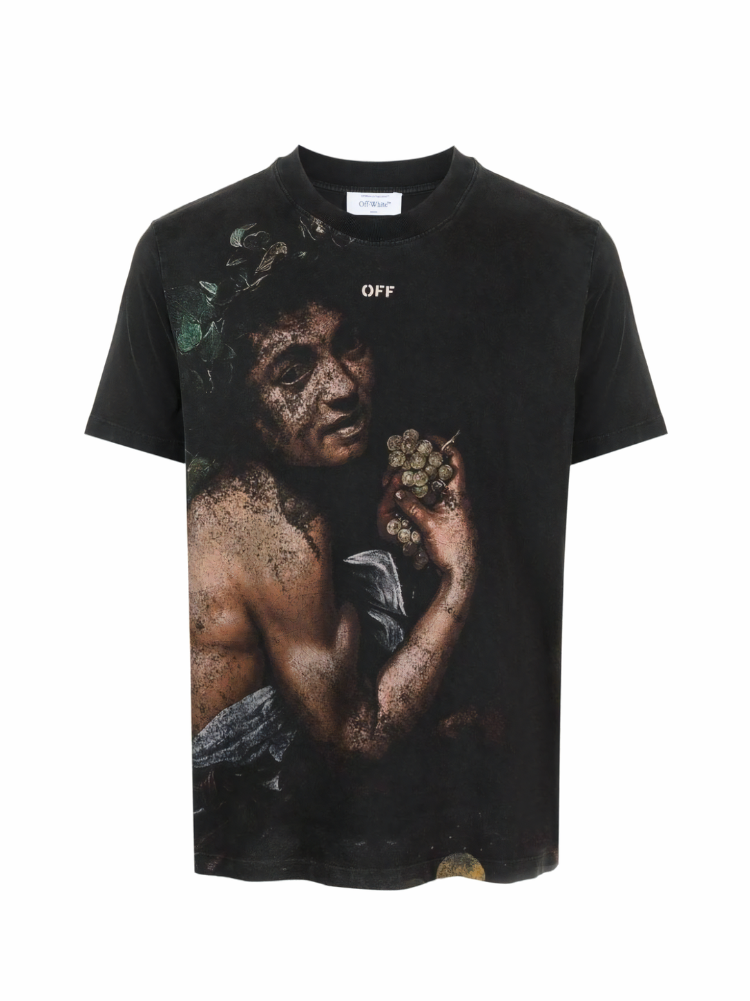 Off-White T-Shirt Bacchus Slim Black