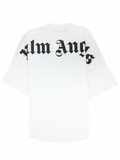 Palm Angels DB Allover Slim Tee White/Black