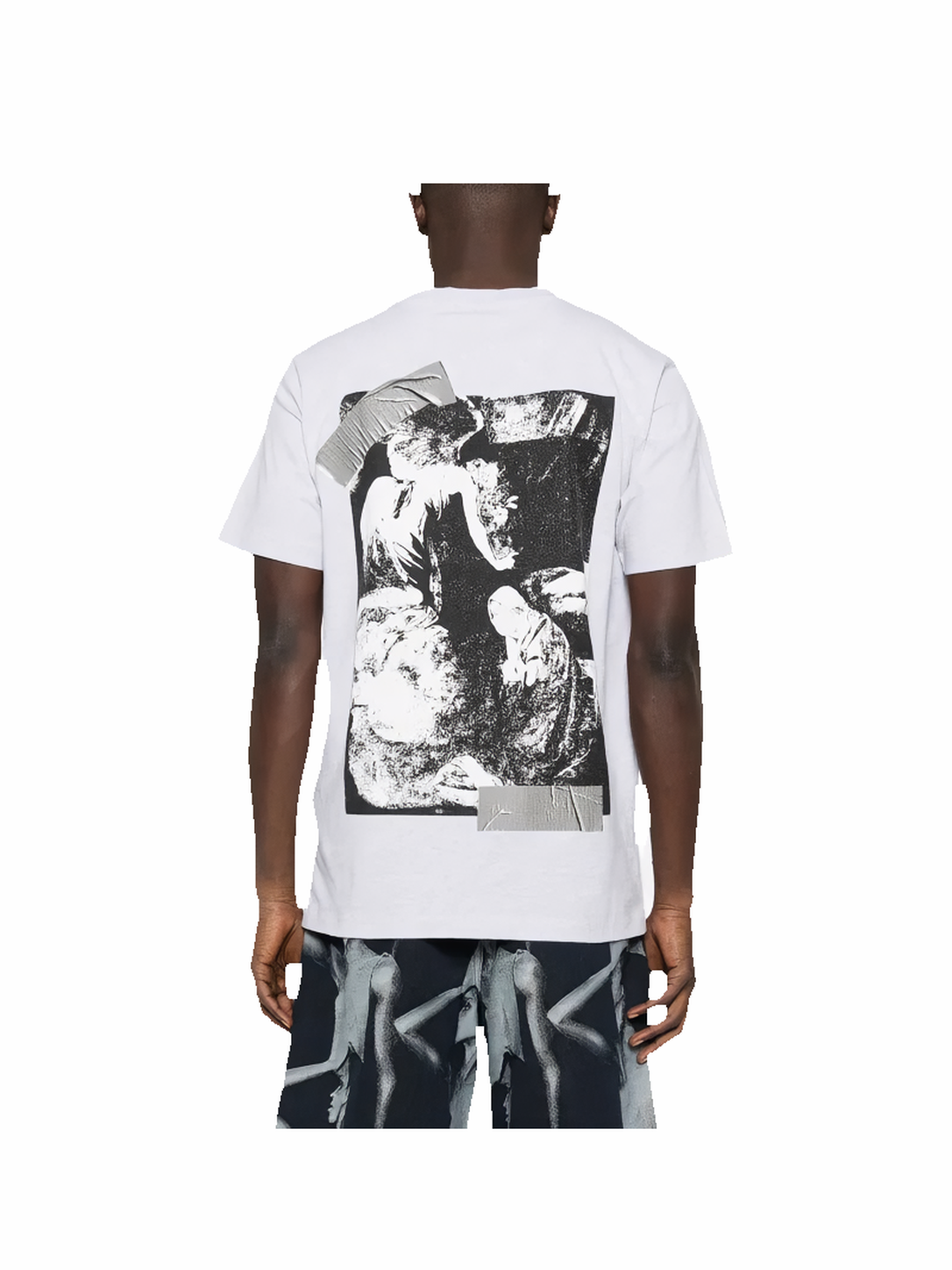 Off-White Music Over Tee Grey