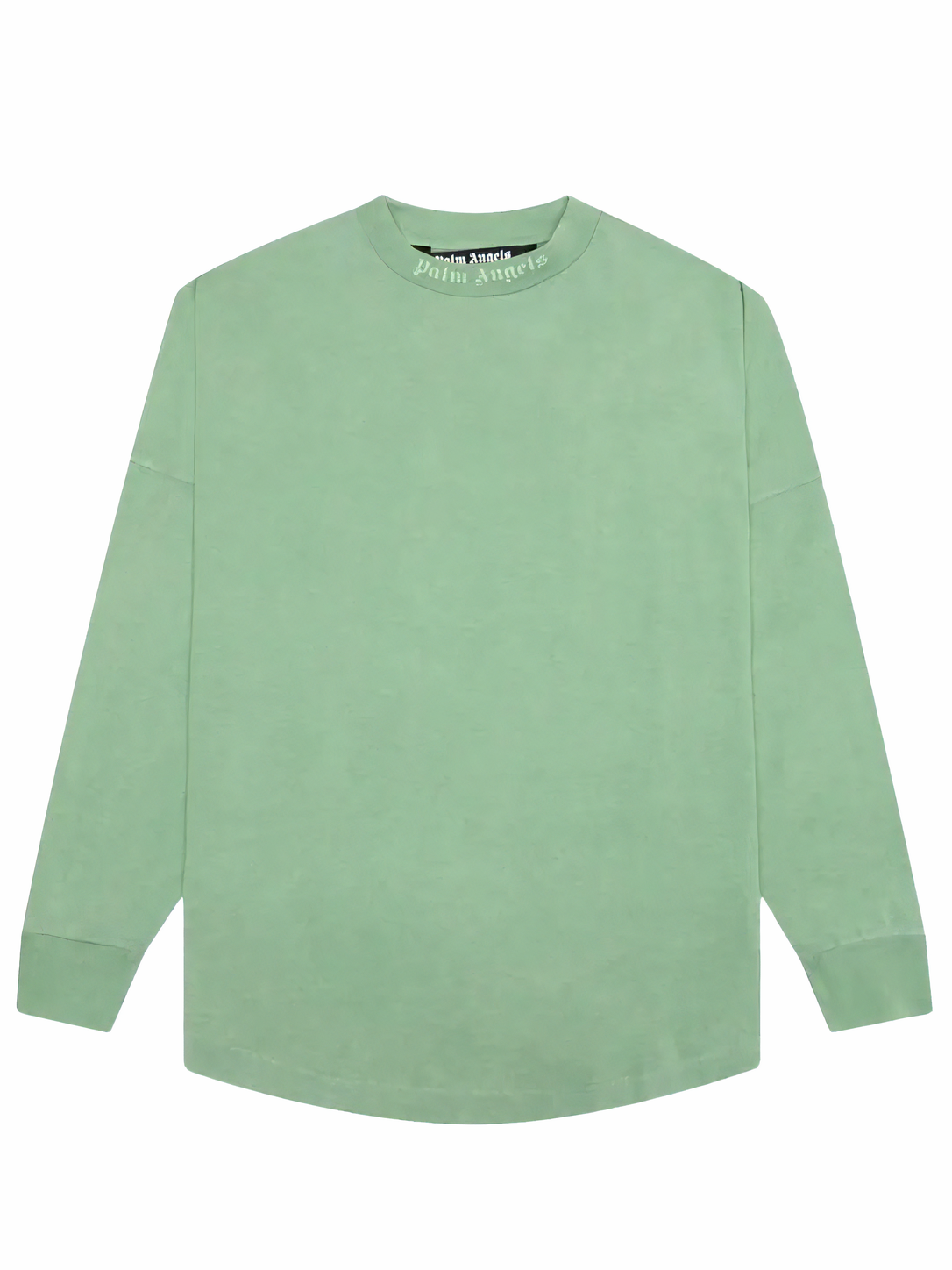 Palm Angels Classic Logo Long Sleeve T-Shirt Green