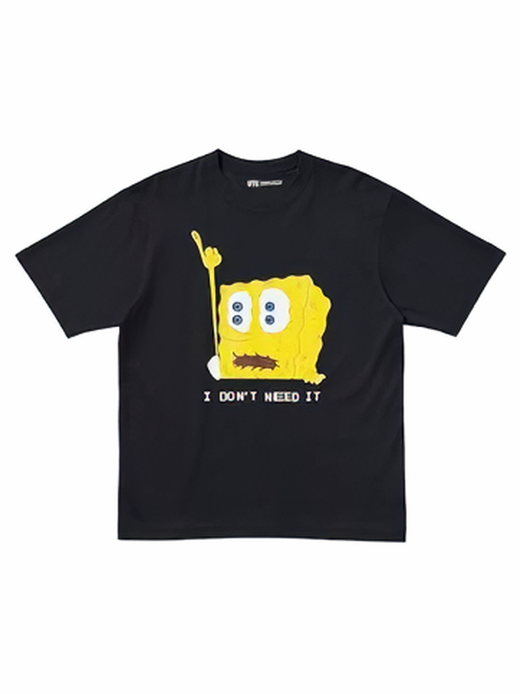 Uniqlo SpongeBob SquarePants x Cactus Plant Flea Market UT Graphic Black