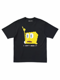 Uniqlo Unisex SpongeBob SquarePants Cactus Plant Flea Market UT Black