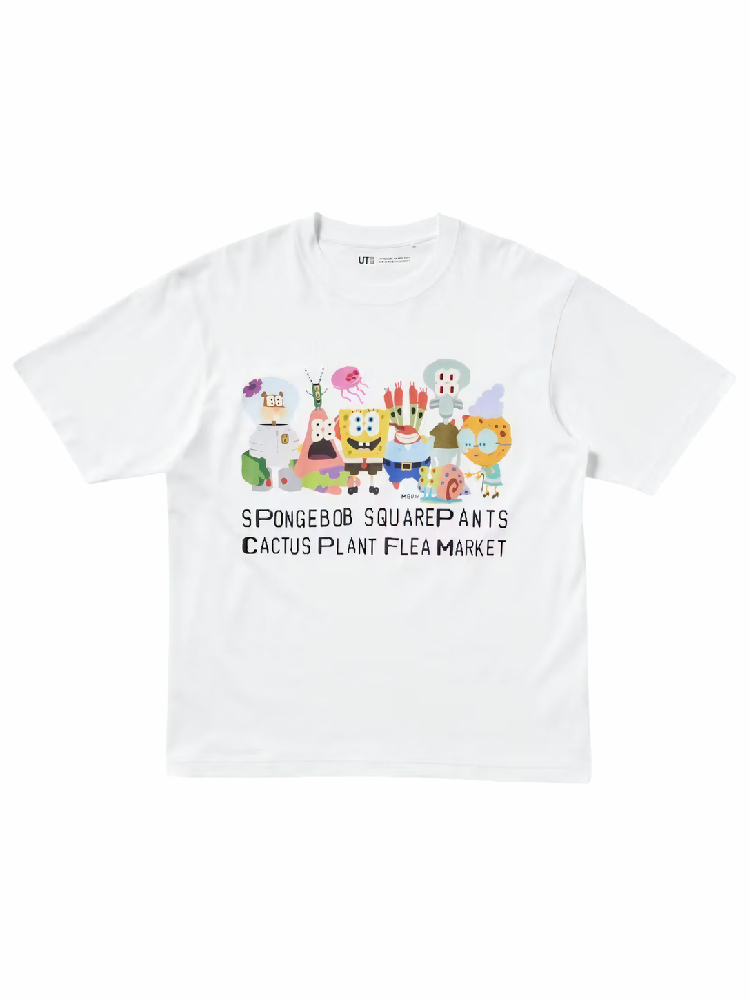 Uniqlo SpongeBob SquarePants x Cactus Plant Flea Market UT Graphic White