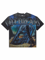 Valley Forever Dog Tag Big Tee Black
