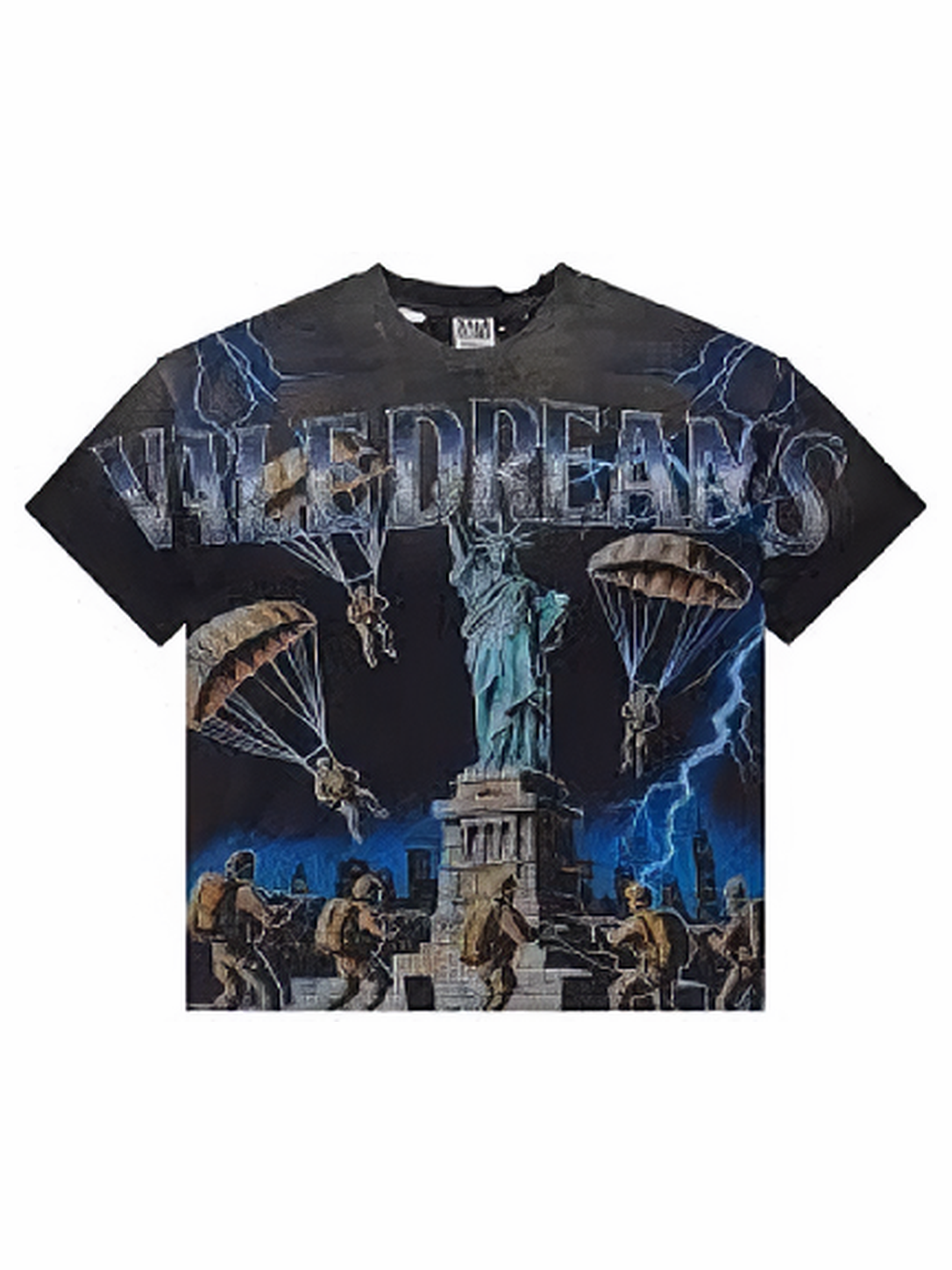 Valley Forever NYC Invasion Big Tee Black