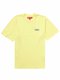 Supreme Washed Tag Short-Sleeve Top Yellow