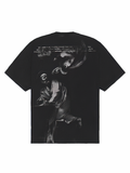 Off-White BW Saint Matthew Over Short-Sleeve Black/Grey