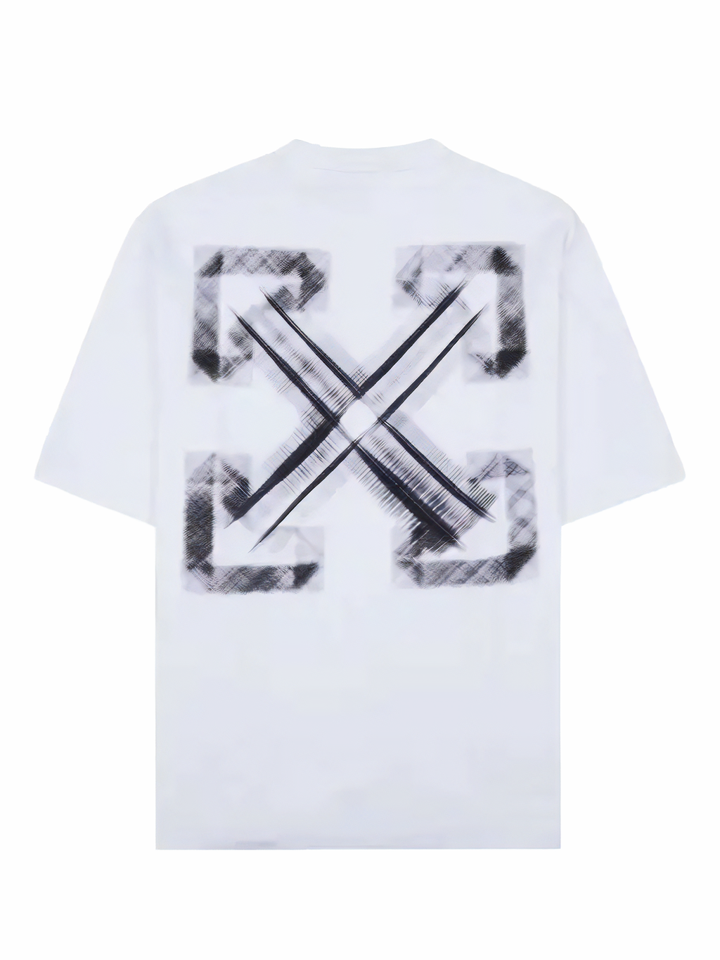 Off-White T-Shirt Vibe Arrow Skate Short-Sleeve Tee White/Black