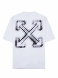 Off-White T-Shirt Vibe Arrow Skate Short-Sleeve Tee White/Black