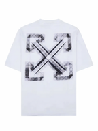Off-White T-Shirt Vibe Arrow Skate Short-Sleeve Tee White/Black