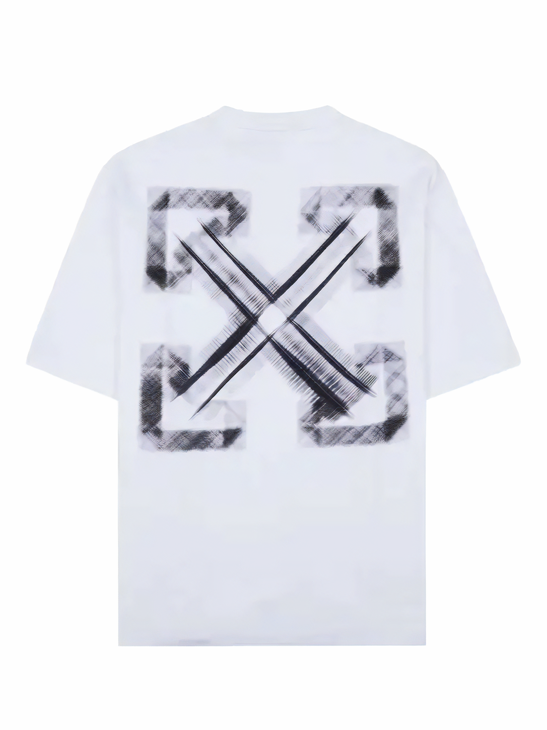 Off-White T-Shirt Vibe Arrow Skate Short-Sleeve Tee White/Black