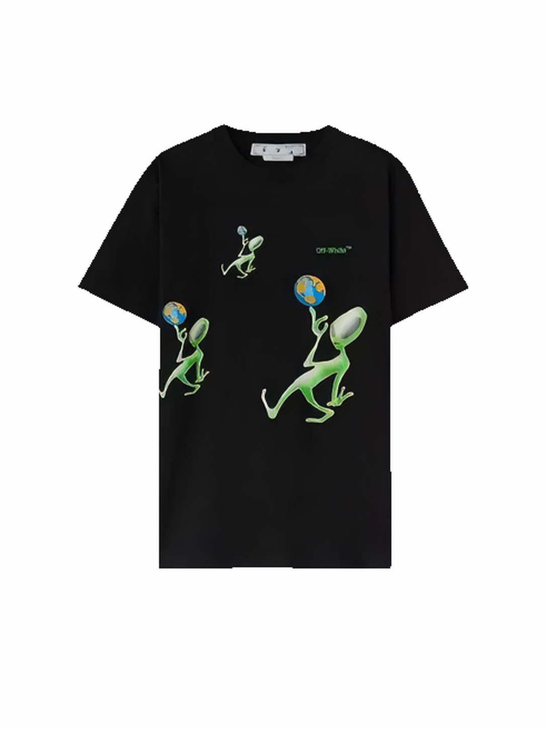 Off-White Alien Print Tee Black