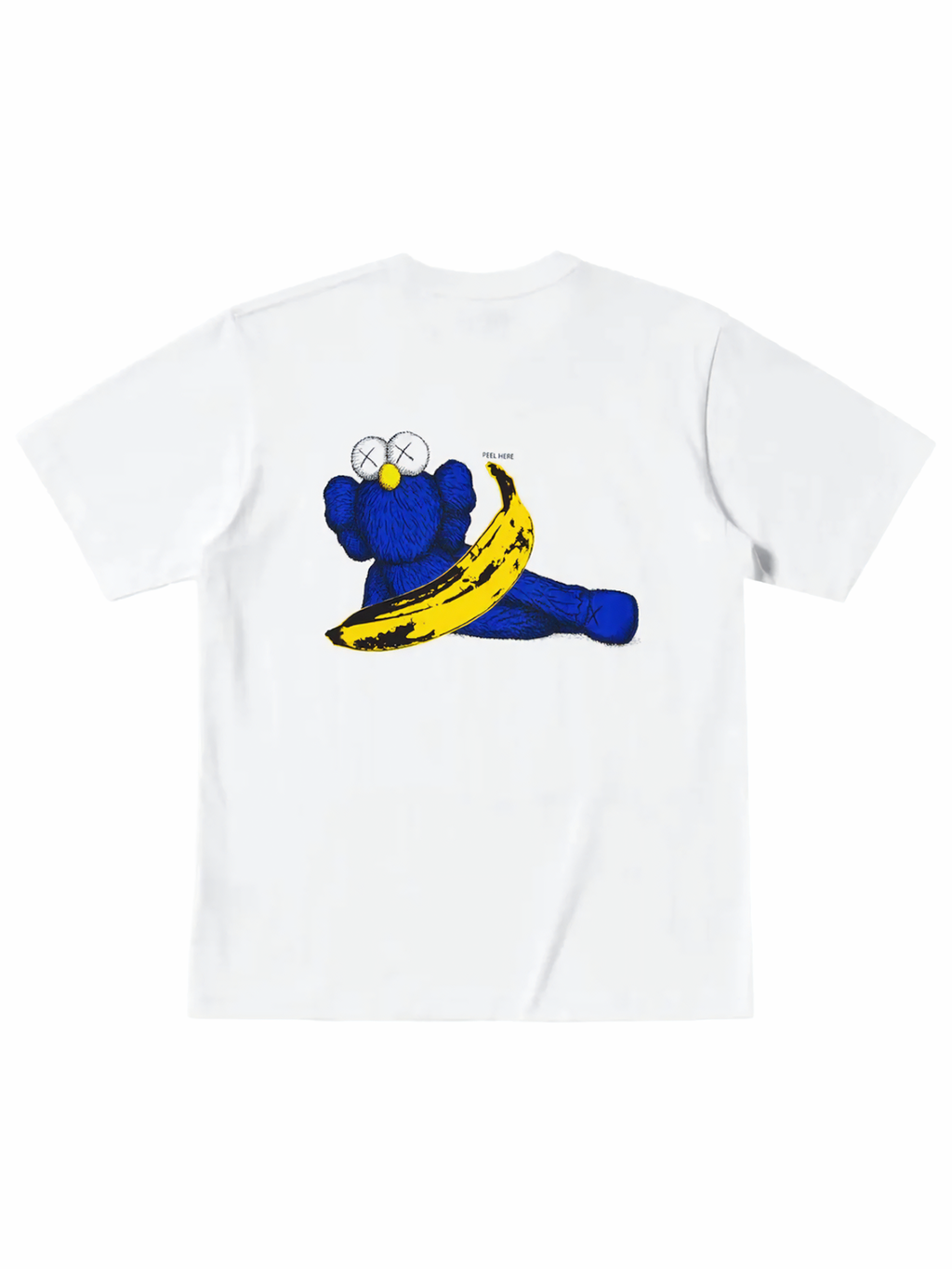 Uniqlo KAWS x Warhol UT Graphic Banana White