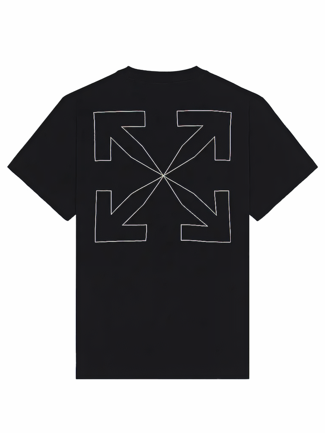 Off-White Arrow Logo Print Tee Black