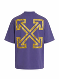 Off-White Tape Arrow Skate S/S Tee Purple