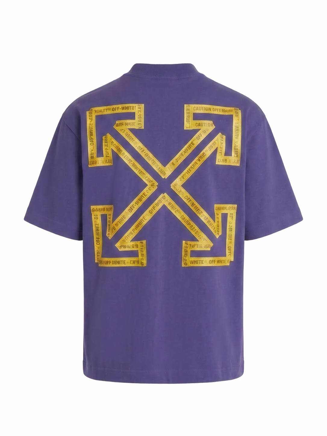 Off-White Tape Arrow Skate S/S Tee Purple