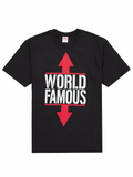 Supreme T-shirt World Famous Tee Black