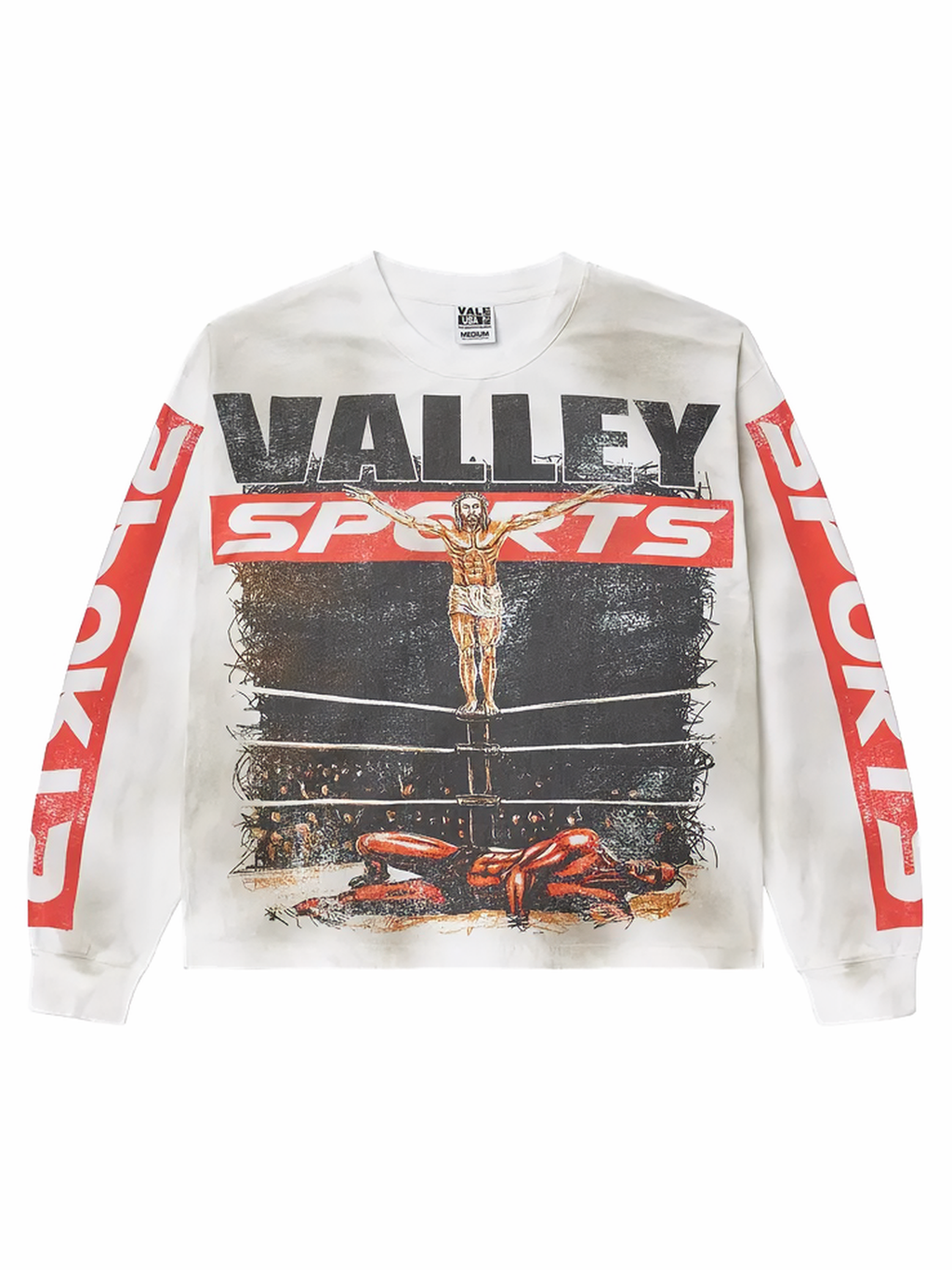 Valley Forever Jesus Hardy Long-Sleeve White