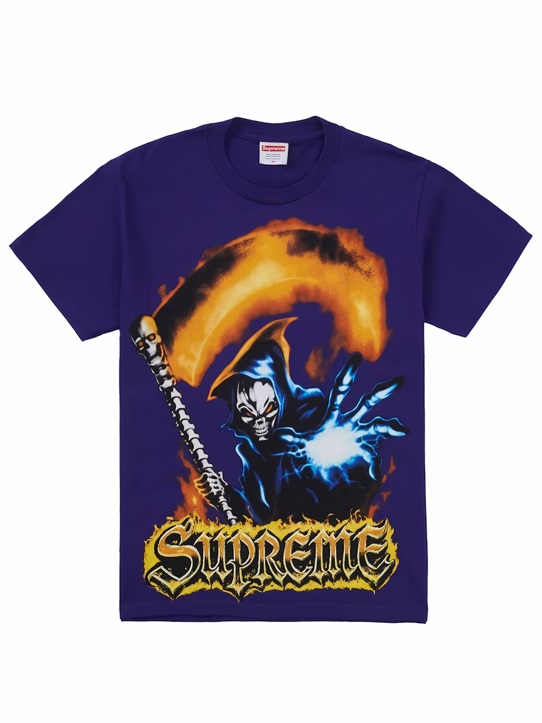 Supreme Grim Reaper Tee Purple
