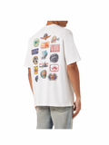 Amiri Station Patch Tee White