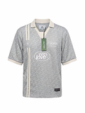 Scuffers Monogram Polo T-Shirt Grey