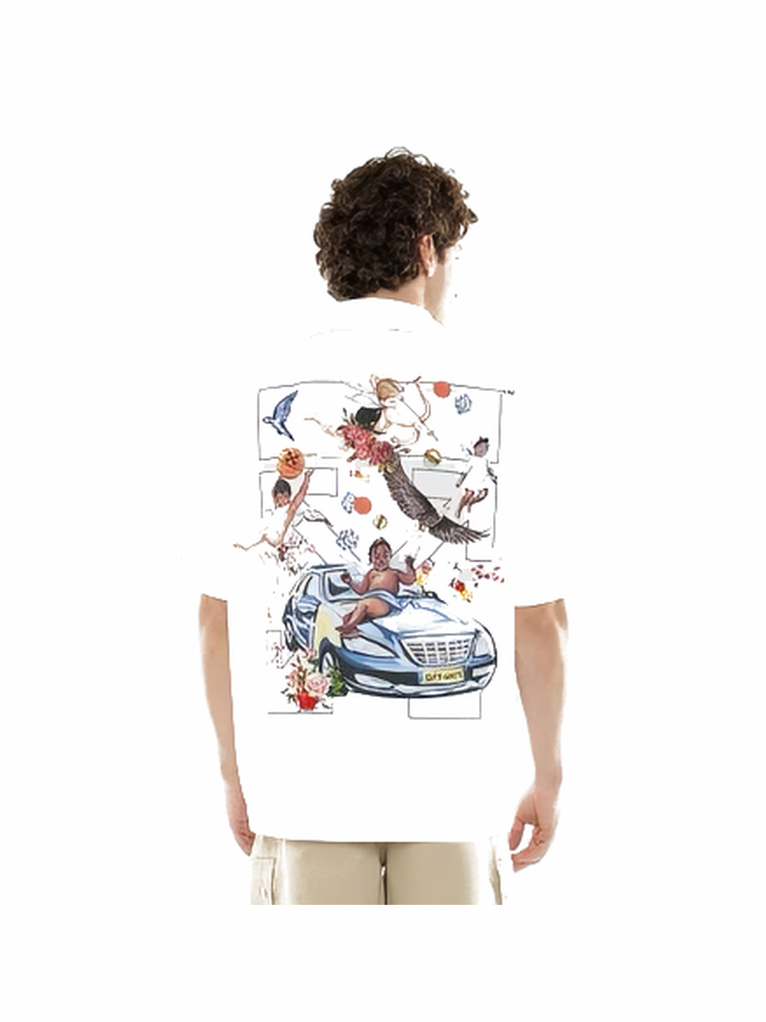 Off-White Fresco Arrow Poplin Bowling Shirt White