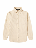 Palm Angels Embossed Bandana Overshirt Cream