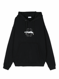 Off-White Flock Arrow Skate Hoodie Black/White