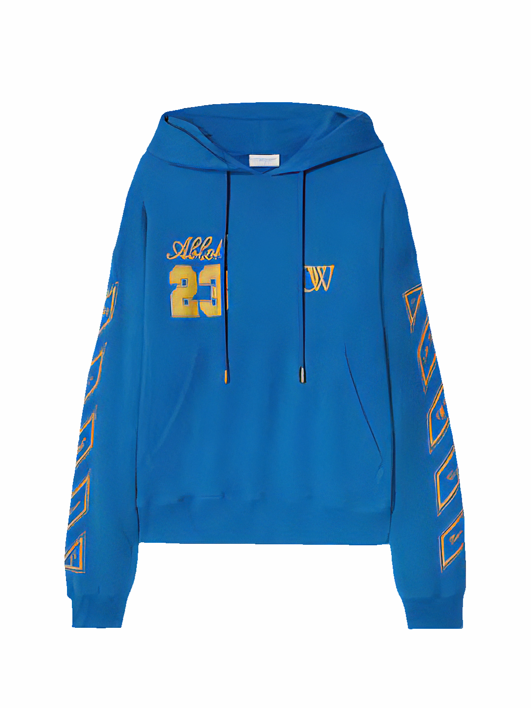Off-White OW 23 Skate Hoodie Nautical Blue