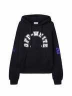 Off-White Hoodie Football Over Black