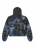 Valley Forever Casper Zip Up Hoodie Black