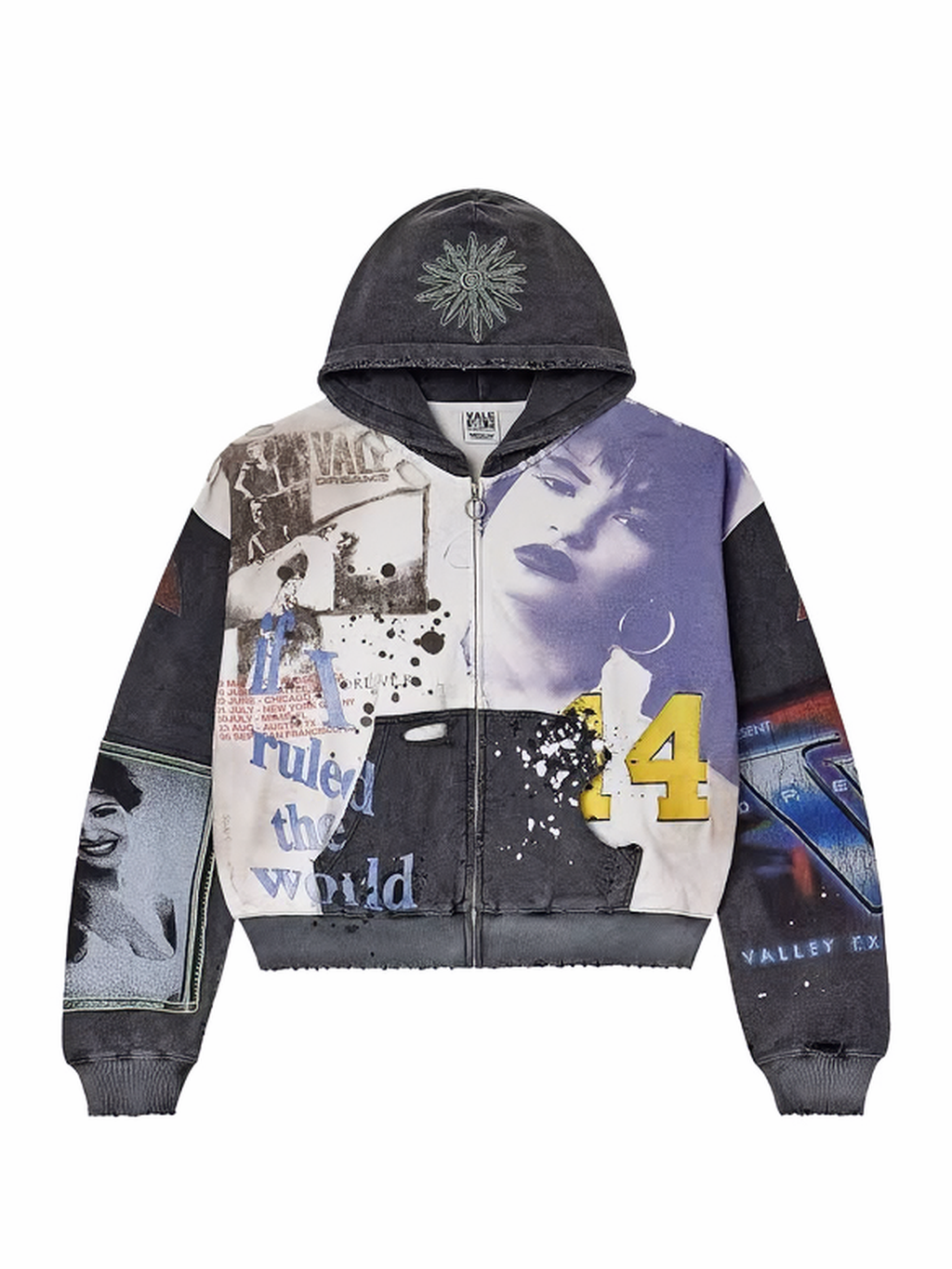 Valley Forever Noise Zip Up Multicolor