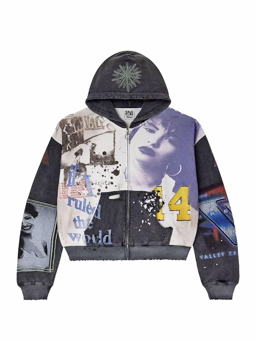 Valley Forever Noise Zip Up Multicolor