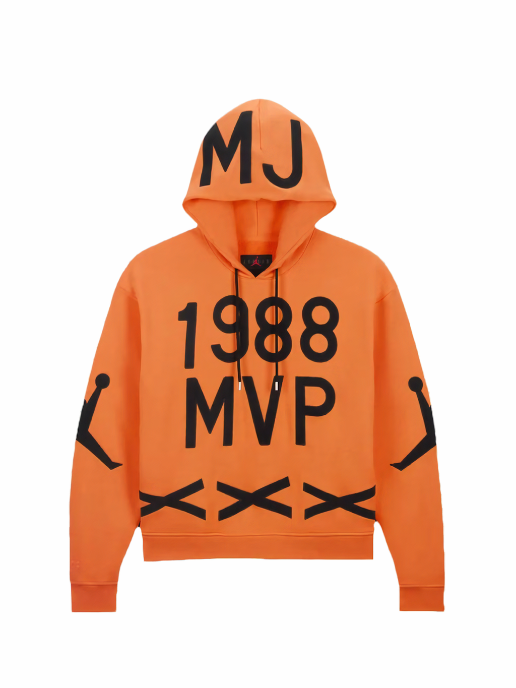 Jordan Fleece Hoodie x Nina Chanel Abney Alpha Orange