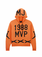Jordan Fleece Hoodie x Nina Chanel Abney Alpha Orange