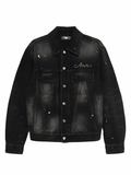Amiri Denim Trucker Black