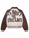 Valley Forever Bomber Jacket Woodbury Cream/Brown